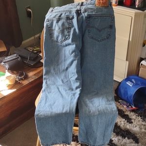 Levi 550 stonewashed jeans